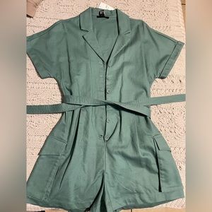 Forever 21 Denim Romper